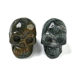 Halloween-Totenkopffiguren aus natürlichem Edelstein&nbsp;DJEW-L021-01