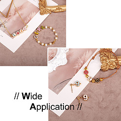 Perline smaltato in lega&nbsp;ENAM-YS0001-02