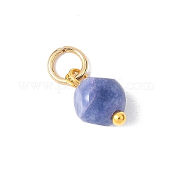 Dijes de dados de turmalina de colores naturales&nbsp;PALLOY-JF04580-01