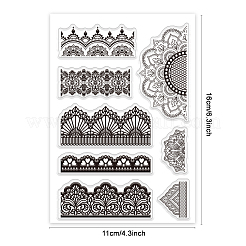 Timbri trasparenti in plastica pvc personalizzati con tema estivo&nbsp;DIY-WH0631-0269