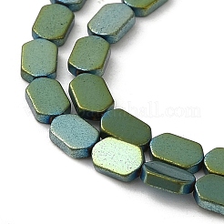 Fili di perline di ematite sintetica non magnetica elettrolitica&nbsp;G-E610-A01-GR