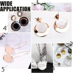 20 Stück 10 Stil Ionenbeschichtung (IP) 304 Edelstahl Charms&nbsp;STAS-UN0032-07