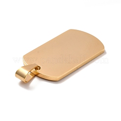 Pendenti in acciaio inox 304 con placcatura sotto vuoto pvd&nbsp;STAS-D179-08G