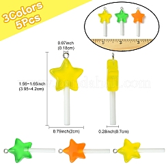 5 pz ciondoli in resina alimentare imitazione trasparente&nbsp;FIND-FS0002-92
