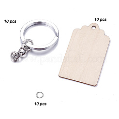 Kits para hacer llaveros de madera&nbsp;DIY-FP0001-38