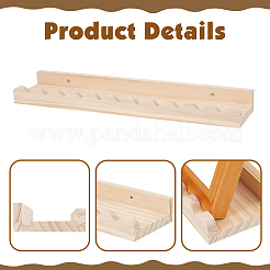 4 mensola galleggiante in legno&nbsp;ODIS-WH0099-289A