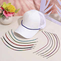 12 cadena de plástico para sombreros&nbsp;AJEW-WH0709-349