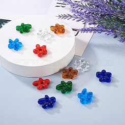 12pcs 6 Farben Glasperlen&nbsp;GGLA-TA0002-02