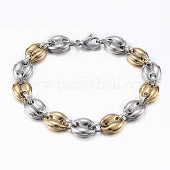 Zweifarbige 201 Edelstahl-Schmucksets&nbsp;SJEW-F157-05GP