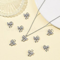 Shegrace Messing-Anhänger mit Mikropavé-Fassung aus klaren Zirkonia&nbsp;XGRQ4N997-736P