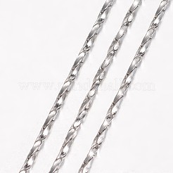 Anlaufgeschützte Halskette aus 304 Edelstahl&nbsp;MAK-K062-06P-1.4mm