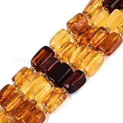 Perles d'ambre naturel brins&nbsp;G-N371-23A-01