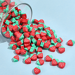 350 Stück handgefertigte Polymer-Ton-Perle&nbsp;CLAY-PA0001-01