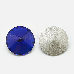 Cabujones de cristal con rhinestone&nbsp;RGLA-T086-10mm-11