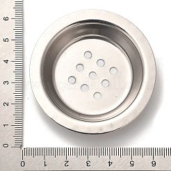 2 Stück Kerzendeckel aus Legierung&nbsp;LS-FIND-G071-01P