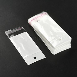 Rechteckige Zellophanbeutel mit Aufhängeloch&nbsp;OPC-YW0001-01