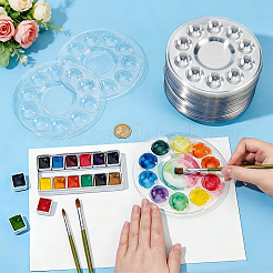 200 runde Haustier-Aquarell-Ölpalette&nbsp;AJEW-WA0004-63