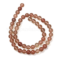 Perles de feldspath andésine naturelle en brins&nbsp;GG-CBA0251-A01-8mm