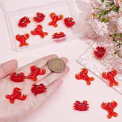 16pcs 2 Arten handgemachte Bunte Malerei-Perlen&nbsp;LAMP-NB0002-23