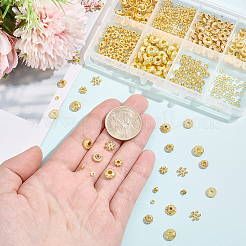 400 kit de accesorios de cuentas espaciadoras de aleación y latón de 8 estilos&nbsp;DIY-PA0001-92