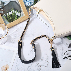 1 cadena para bolso de aleación de cuero sintético&nbsp;DIY-CL0002-25A