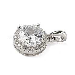 925 pendentif en argent sterling avec zircone cubique pavée&nbsp;STER-B009-01A-04
