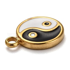 Mode 304 Edelstahl Emaille Charms&nbsp;STAS-Z009-10G