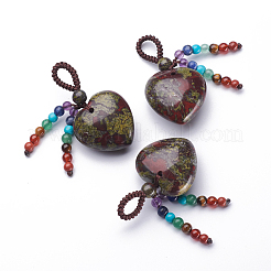 Ornements suspendus chakra&nbsp;HJEW-K032-08K