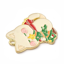 Noël alliage thème pendentifs émail&nbsp;ENAM-A142-01D