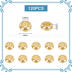 120pcs perles d'espacement en laiton&nbsp;KK-UN0002-36