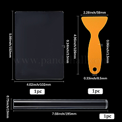 1 Stück Kunststoffschaber&nbsp;AJEW-SP0002-51
