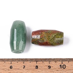 Europäische Perlen aus natürlichem und synthetischem Mischstein&nbsp;G-T142-68