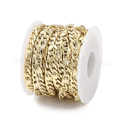 Catene figaro in ottone placcato a cremagliera&nbsp;CHC-F018-09G-04