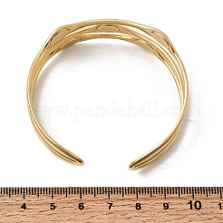 Mehrlagige Armreifen aus emailliertem Edelstahl 304 für Damen&nbsp;STAS-H259-07G