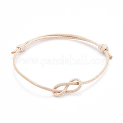 Ensembles de bracelets réglables en cordon de polyester ciré coréen&nbsp;BJEW-JB06182
