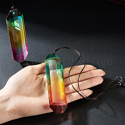 Hängeornamente aus Glas&nbsp;HJEW-TAC0185