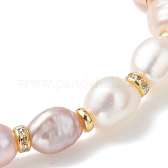 Stretch-Armbänder aus natürlichen Süßwasserzuchtperlen für Damen&nbsp;BJEW-JB13388
