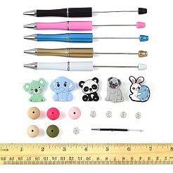 Kits de fabrication de stylos à perles pour animaux&nbsp;DIY-FS0009-45
