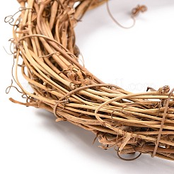 Cercle forme rotin vigne branche couronne cerceau&nbsp;DIY-B022-01C