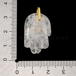 Natürliche Quarzkristall-Anhänger&nbsp;GG-CBA5963-01M-NH