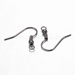 Ganci di orecchini in ottone&nbsp;X-KK-Q362-B-NF