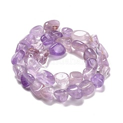 Fili di perline di ametista lavanda naturale&nbsp;G-P092-39