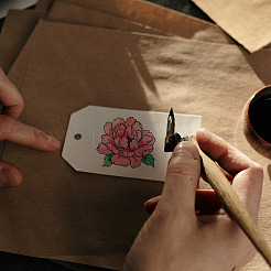 Individuelle transparente Stempel aus PVC-Kunststoff&nbsp;DIY-WH0448-0795