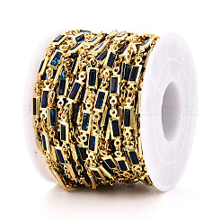Catene a maglie rettangolari in ottone&nbsp;CHC-N023-03D-G