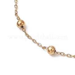 Bracelets à chaînes en acier inoxydable 304&nbsp;BJEW-JB11499-01