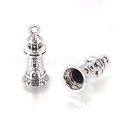 Pendentifs en alliage de zinc de style tibétain&nbsp;X-PALLOY-F248-054AS