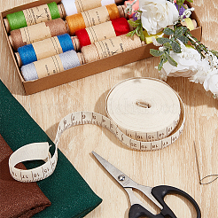 10 Yard bedrucktes Lineal-Polyesterband&nbsp;OCOR-WH0070-147