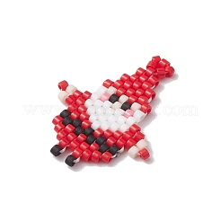Weihnachts-Saatperlen-Perlen-Anhänger&nbsp;PALLOY-MZ00257-02