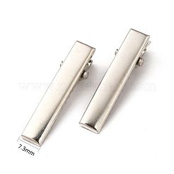 Accessoires pince à cheveux crocodile en fer&nbsp;PHAR-TAC0008-01A