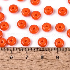Cuentas de semillas de vidrio de colores opacos&nbsp;SEED-Q042-01A-D04